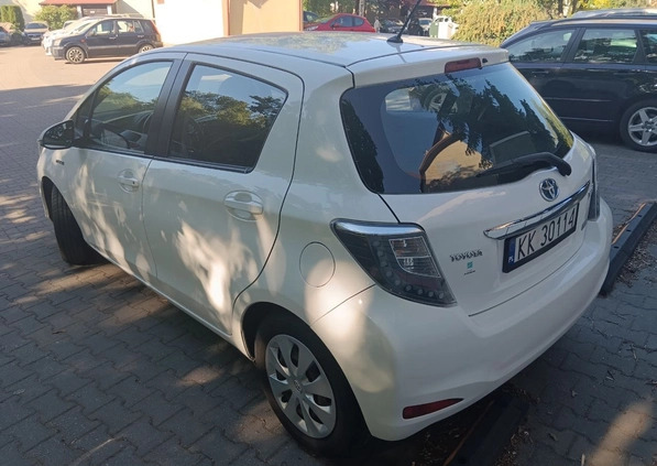 Toyota Yaris cena 26900 przebieg: 239000, rok produkcji 2013 z Kraków małe 37